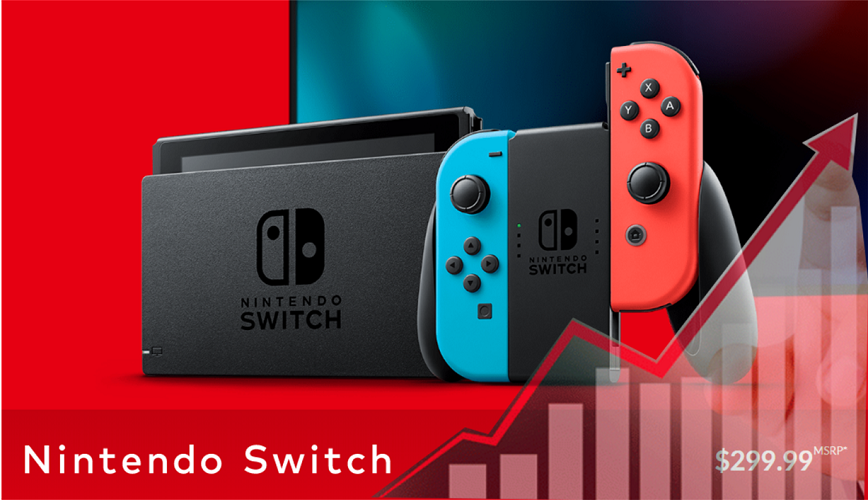Penjualan Produk Nintendo Switch Telah Mencapai Dua Kali Lipat dari Tahun Sebelumnya di Karenakan Pandemic Covid-19
