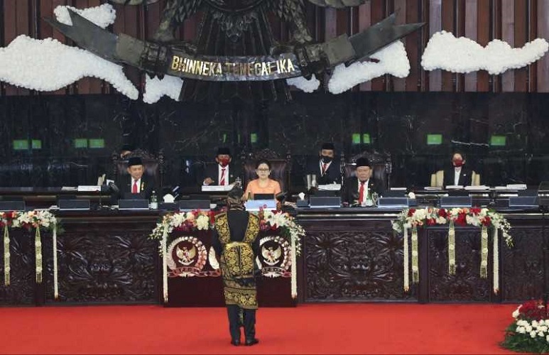 DPD RI Dipuji Presiden, La Nyalla: Terima Kasih Bapak Jokowi