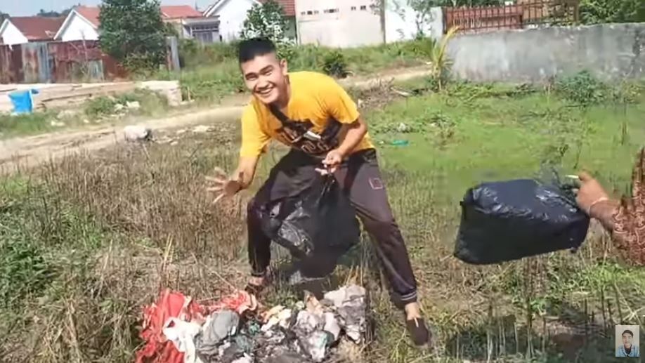 prank sampah berujung jeruji