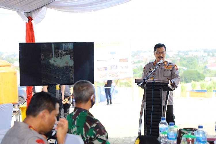 Kabaharkam Polri Apresiasi Pemanfaatan TPA Terjun Medan Jadi Lahan Ketahanan Pangan