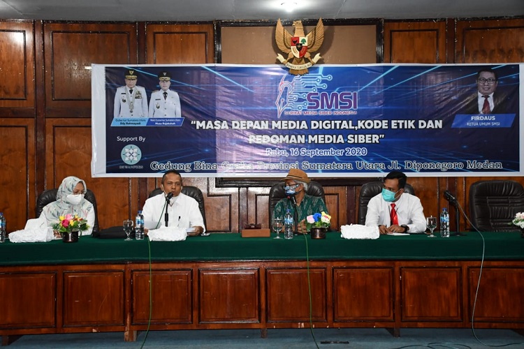 Kapendam I/BB Menghadiri Workshop Masa Depan Media Digital, Kode Etik dan Pedoman Media Siber Indonesia
