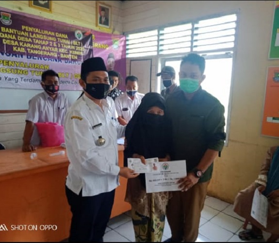 Penyaluran BLT Dana Desa Berjalan dengan Lancar