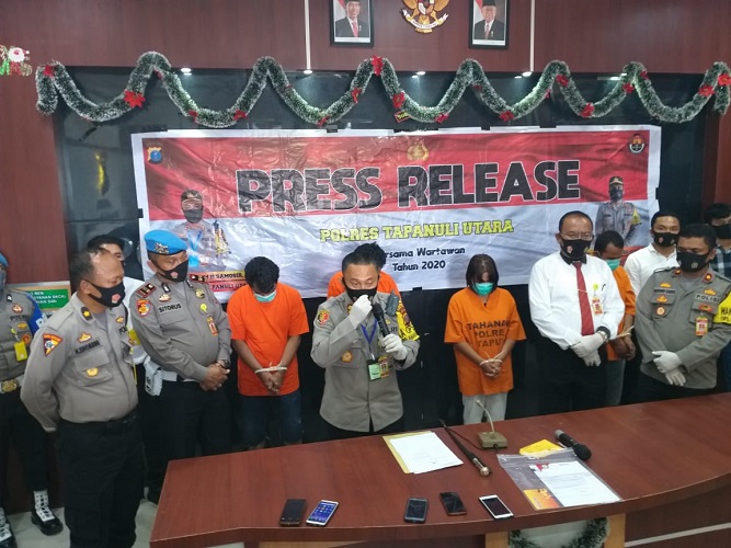 Polres Taput Tuntaskan Kasus Pembobolan Toko Miduk, Para DPO Berhasil Ditangkap