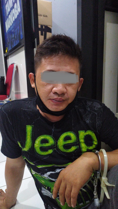 Satnarkoba Polres Cilegon Berhasil Amankan Terduga Satu Pengedar Narkotika Jenis Sabu