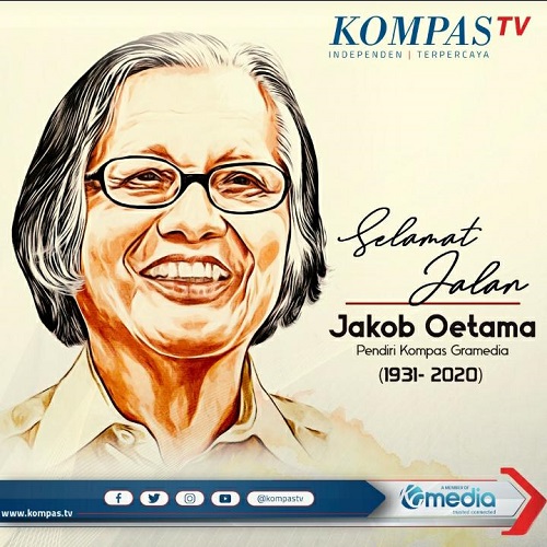 Tokoh Pers Nasional Serta Jurnalis Sejati Jakob Oetama Tutup Usia