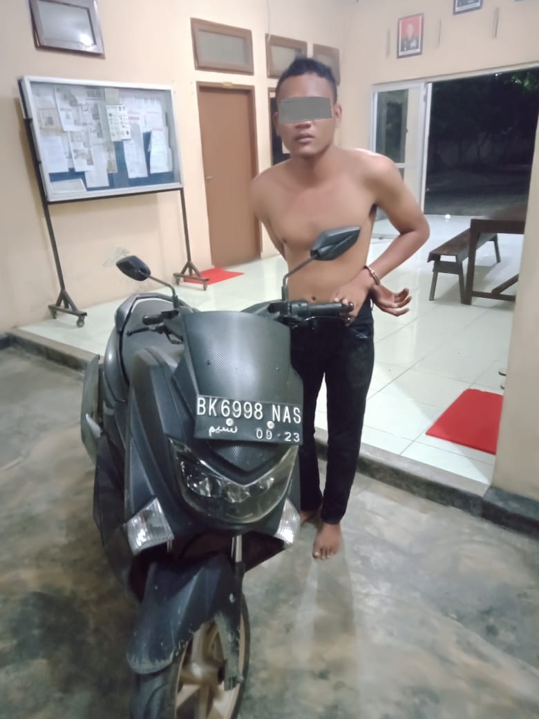 Gagal Petik Yamaha N-max, Terduga Anak Aceh Singkil Nyaris Dimassa