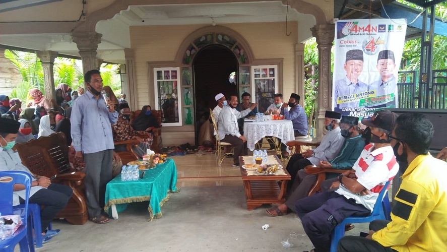 Masyarakat Simpang Tiga Bagan Jawa Siap Menangkan Pasangan AMAN