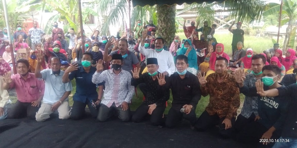 Rumah Kediaman Burhanudin di Kepenghuluan Sungai Pinang Kecamatan Kuba Ternyata Pernah Jadi Sejarah Tempat yang Menangkan Amansyah