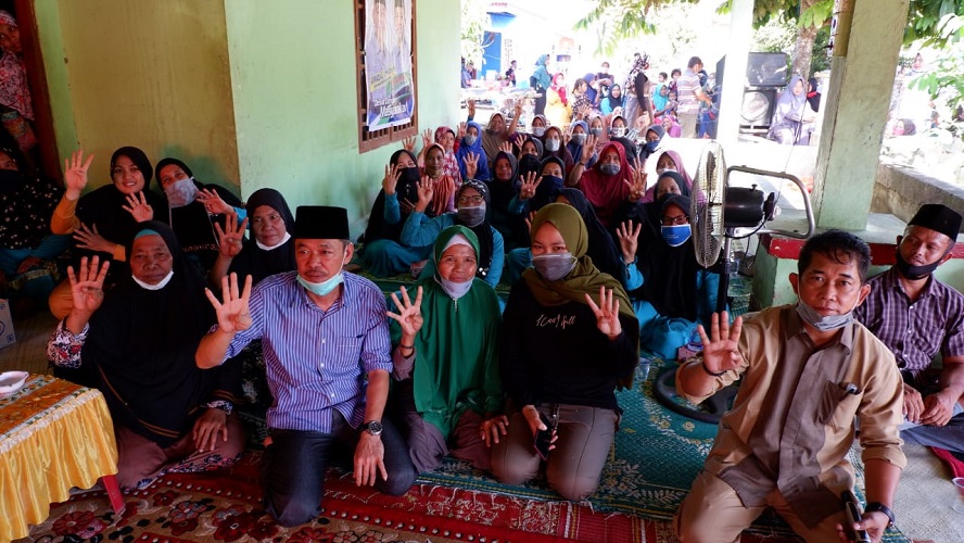 Tak Meski Datang Kampanye, Masyarakat Sungai Pinang Siap Sumbang 80 Persen Suara untuk AMAN