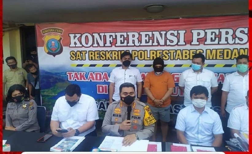 Viral di Medsos Melanggar Prokes, Kapolrestabes Medan Mengamankan Panitia Turnamen Futsal
