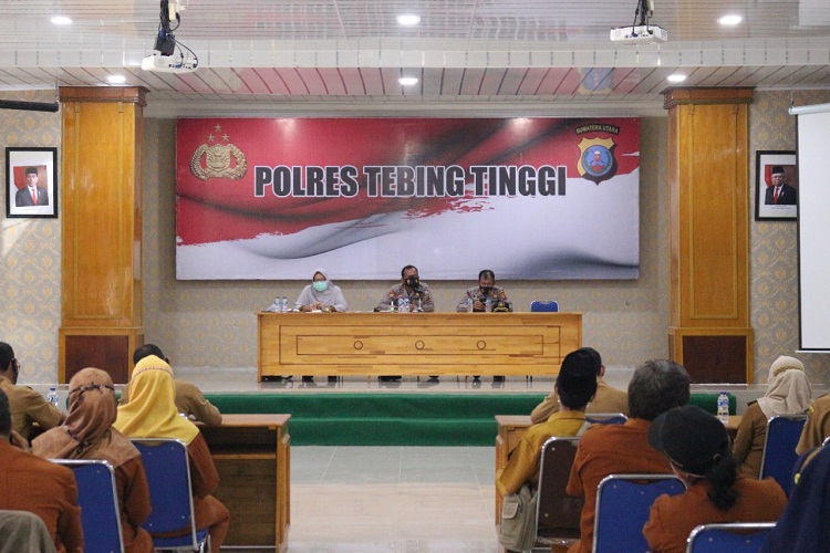 Dalam Rangka HUT Bhayangkara ke-75 Polres Tebing Tinggi Rencanakan Vaknisasi Massal