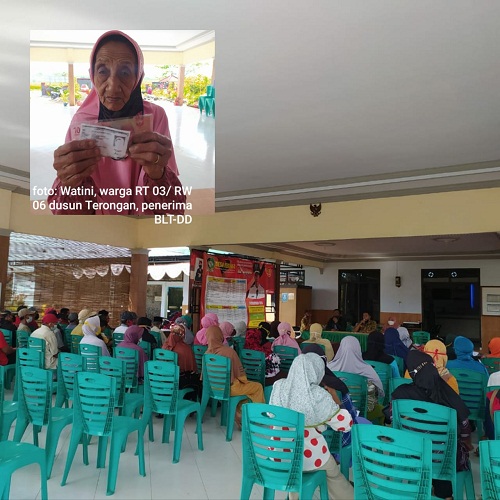 Desa Kebunrejo, Kecamatan Kalibaru Salurkan BLT-DD Tahap I, Bagian Keenam Bulan Juni TA. 2021