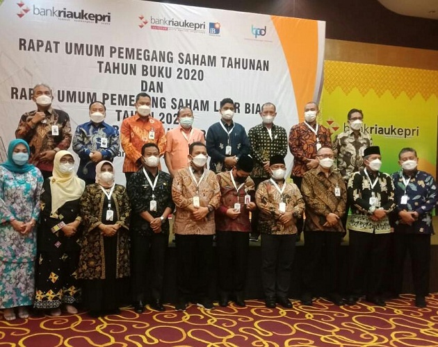 Hadiri RUPS PT. Bank Riau Kepri, Wabup Rohil H. Sulaiman Minta Ada Peningkatan Dana CSR untuk Rohil