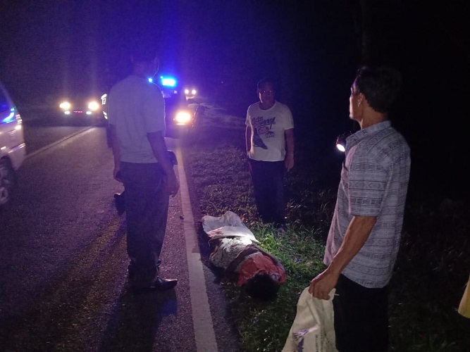 Mrs. X Ditemukan Tak Bernyawa di Pinggir Jalinsum Tebing Tinggi Pematang Siantar