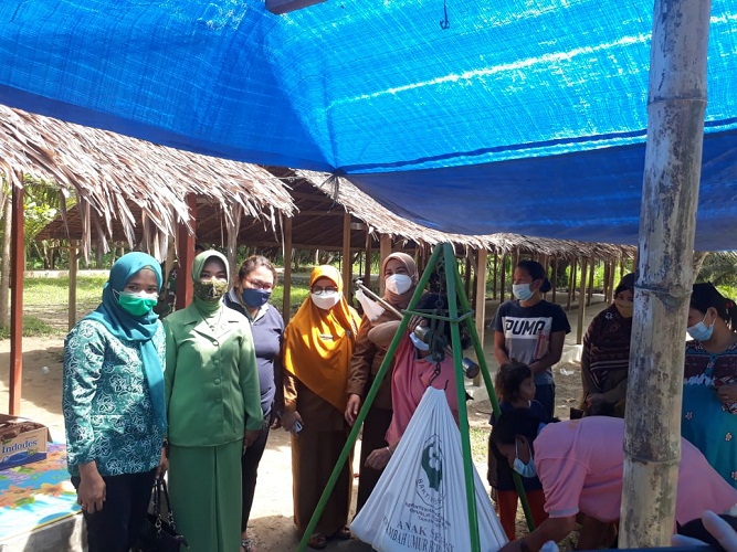 Satgas TMMD Kodim 0204/DS Sosialisasi Pos Bindu PTM