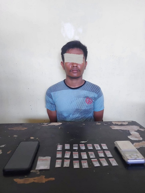 Satres Narkoba Polres Simalungun Ringkus Lian Diduga Miliki 22 Paket Sabu