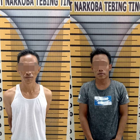 Ipin dan Suri Nginap di Sel Satres Narkoba Polres Tebing Tinggi Diduga Pelaku Penyalahgunaan Narkotika