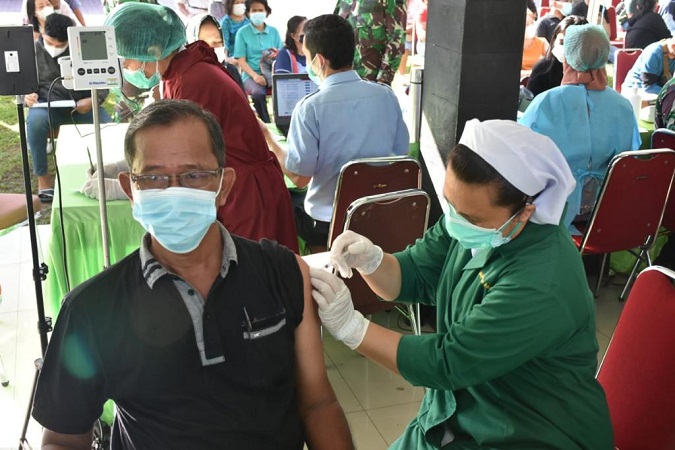 Kodam I/BB Percepat Wujudkan Herd Immunity Vaksinasi Dikebut