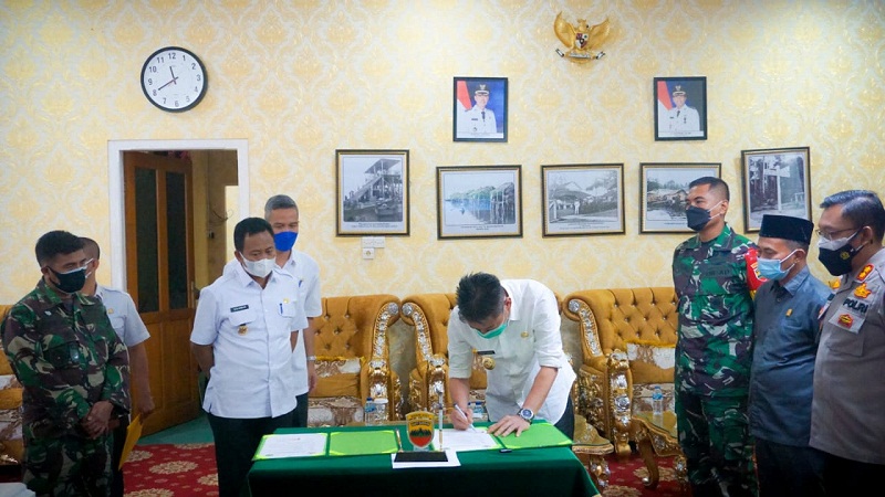 Penutupan TMMD, Bupati Rohil: Masyarakat Sangat Terbantu