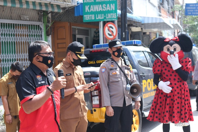 Polres Tebing Tinggi Himbau untuk Tidak Mudik dan Takbir Keliling Rayakan Idul Adha 1442 H