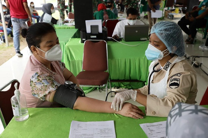 Kodam I/BB: Vaksinasi, Prokes ketat, dan Testing Masif Menurunkan Penularan COVID-19