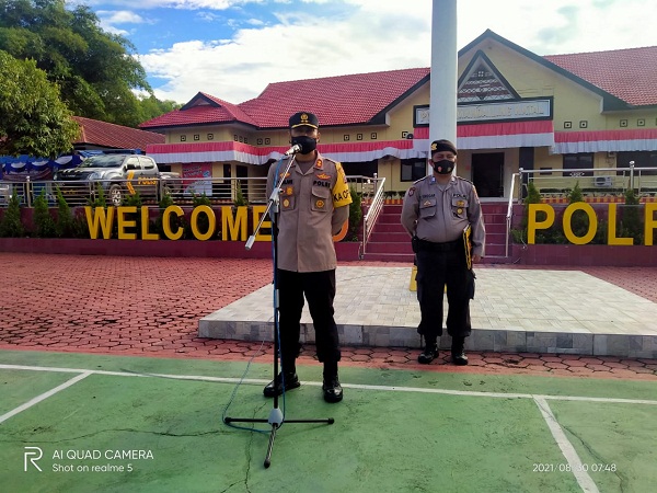 AKBP Horas Tua Silalahi, S.I.K, M.Si: Ayo Vaksin di Mako Polres Madina
