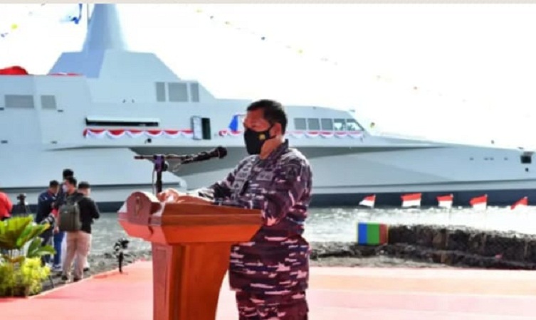 KRI Golok-688 Tambah Kekuatan Kapal Striking Force TNI AL
