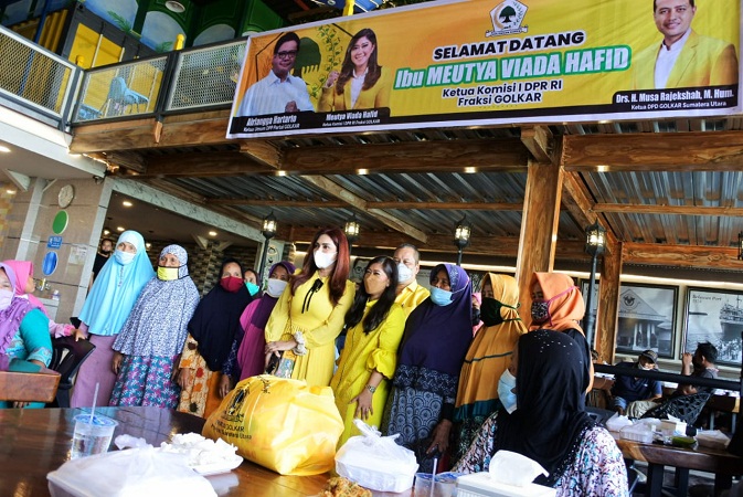 Ketua Komisi I DPR RI Kunker ke Medan dan Ikuti Baksos Partai Golkar