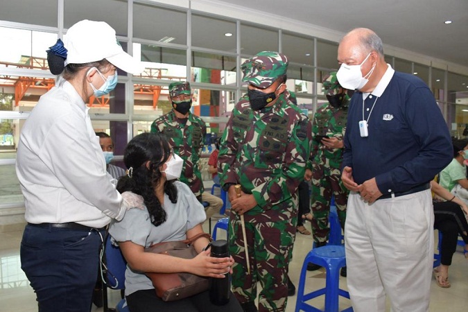 Pangdam I/BB Mengapresiasi Kepedulian Yayasan Budha Tzu Chi Medan Mengatasi Pandemi COVID-19
