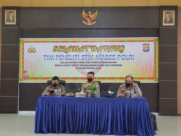 Tim Peneliti Pengumpulan Data dari STIK Mabes Polri Lakukan Kegiatan Penelitian