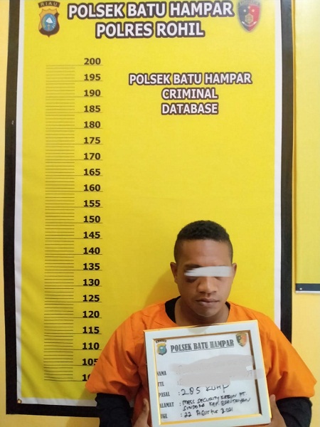 Diduga Melakukan Pemerkosaan, Seorang Oknum Security Dibekuk Satreskrim Polsek Batu Hampar