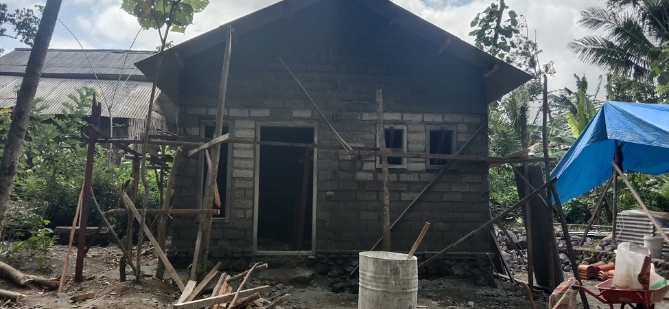 Busani Korban Banjir, Dapat Bantuan BBR dari Pemerintah Desa Kebunrejo