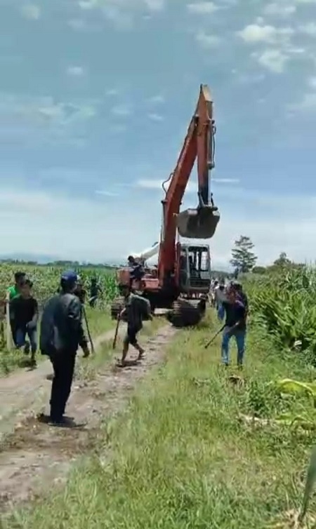 Di Binjai, Diduga Gerombolan Begundal Serang Pekerja Pembuat Tapal Batas Tanah