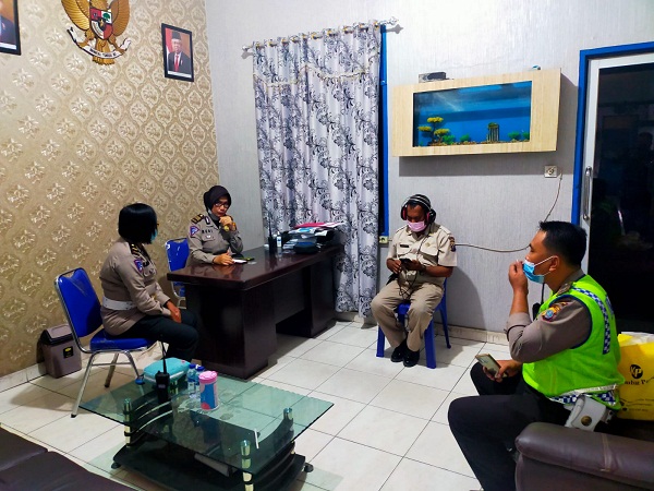 Dialog Interaktif Halo Polisi Poldasu: Peran Sat Lantas Polrestabes Medan dalam Pencegahan Covid-19