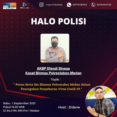 Halo Polisi Poldasu: Peran Serta Sat Binmas Polrestabes Medan