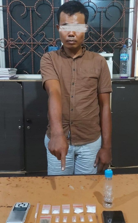 Hasil Pengembangan Satres Narkoba Polres Simalungun Ringkus Memet, Diduga Pengedar Sabu Asal Langkat