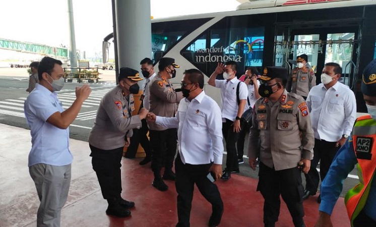 Kapoldasu Sambut Kunker Kabareskrim Polri Beserta Rombongan di KNIA