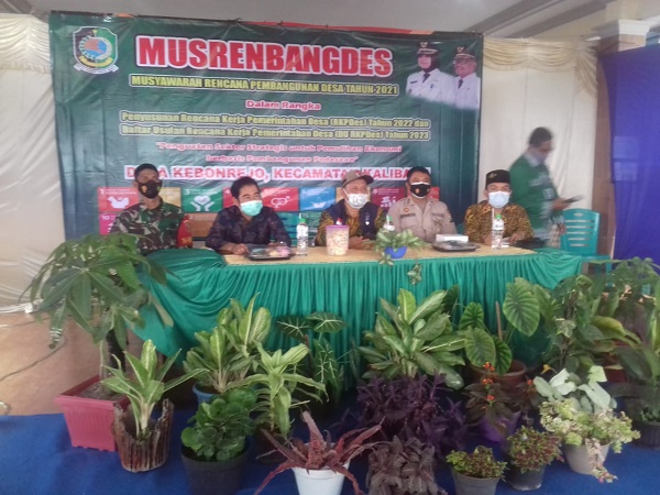 Musrenbang Desa Kebunrejo, Berjalan dengan Lancar dan Tertib
