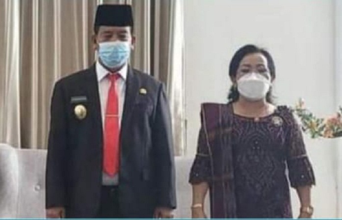 Ny. Ratnawati Radiapoh H. Sinaga Dikukuhkan Sebagai Bunda PAUD Kabupaten Simalungun
