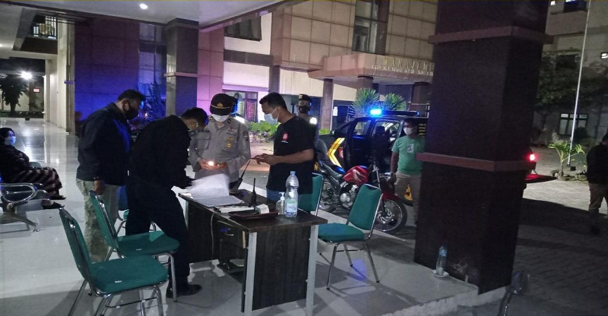 Personil Sabhara Polres Tebing Tinggi Giat Patroli "Blue Light" Antisipasi Gangguan Kamtibmas