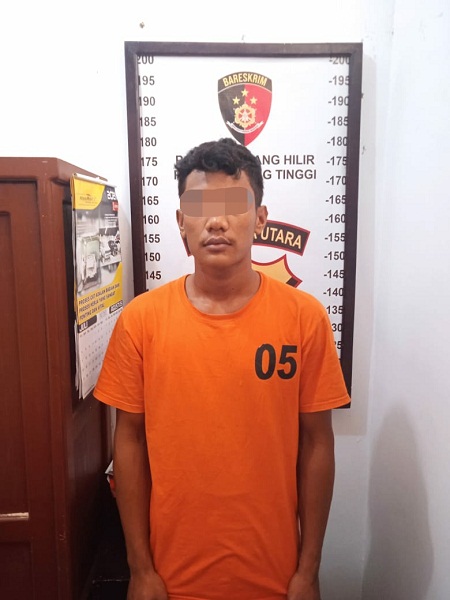 Rio......!!! Diduga Pelaku Pencurian Sepeda Motor Berhasil Diringkus Reskrim Polsek Padang Hilir