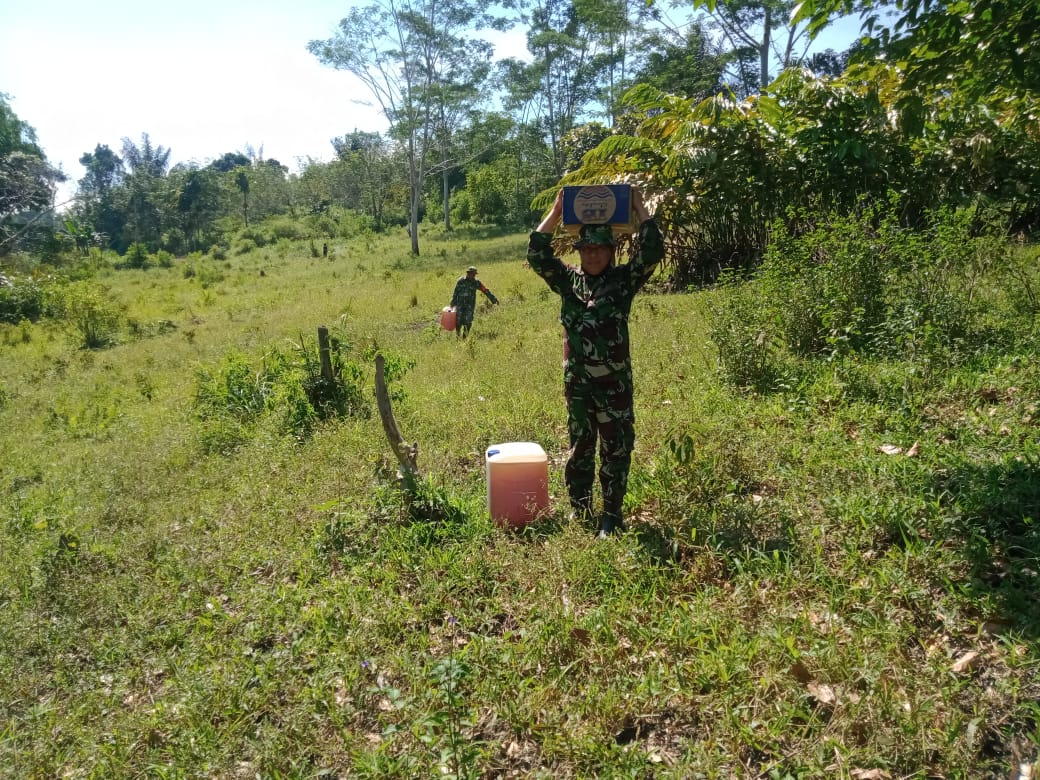Seminggu Lamanya Pengerjaan Jalan Pra TMMD Kodim 0206/Dairi, Fisik Terus di Uji!