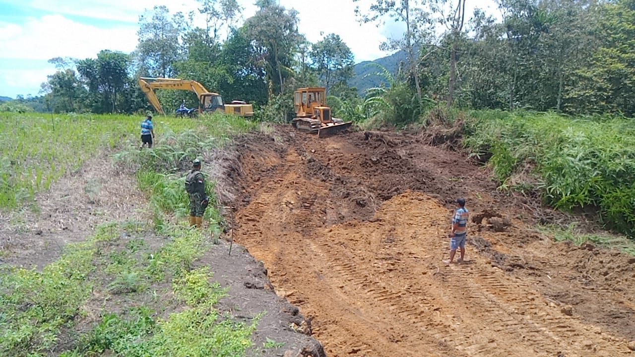 Jalan Baru Dengan Panjang 8KM di Pakpak Bharat Mencapai 5,3 KM