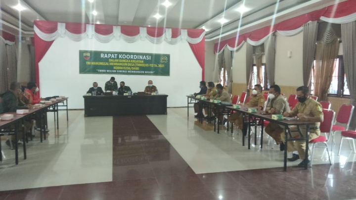 Sekdakab Phakpak Barat : Dinas Kesehatan Siapkan Obatan Medis Untuk Personel Satgas TMMD 112 Kodim 0206/Dairi
