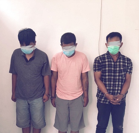 Sat Narkoba Polres Simalungun Ringkus Tiga Pria Diduga Jaringan Peredaran Sabu