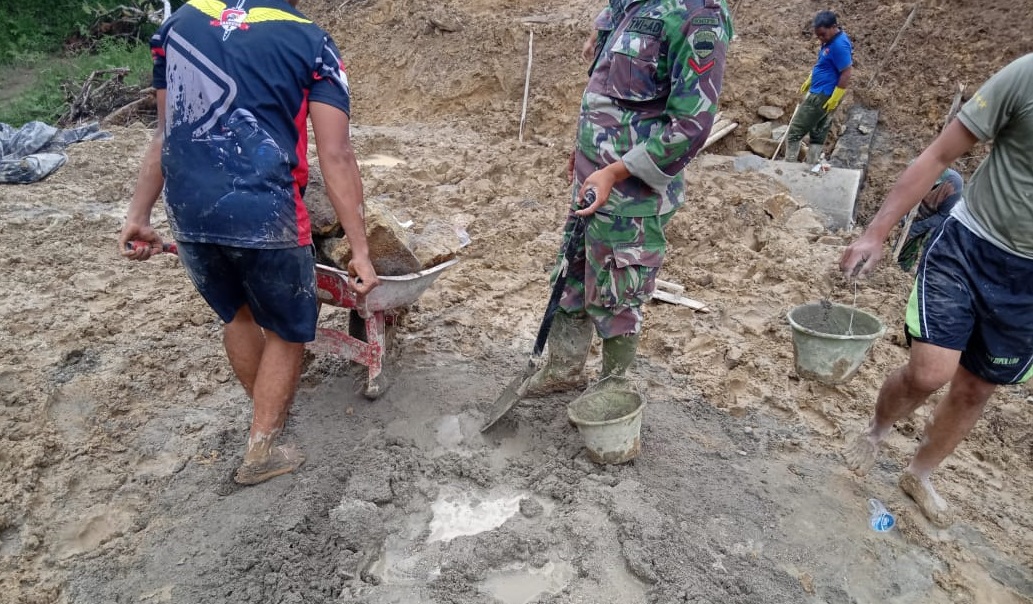 Demi Mencapai Target Program TMMD, Kerja Lembur Adalah Jalan Keluarnya