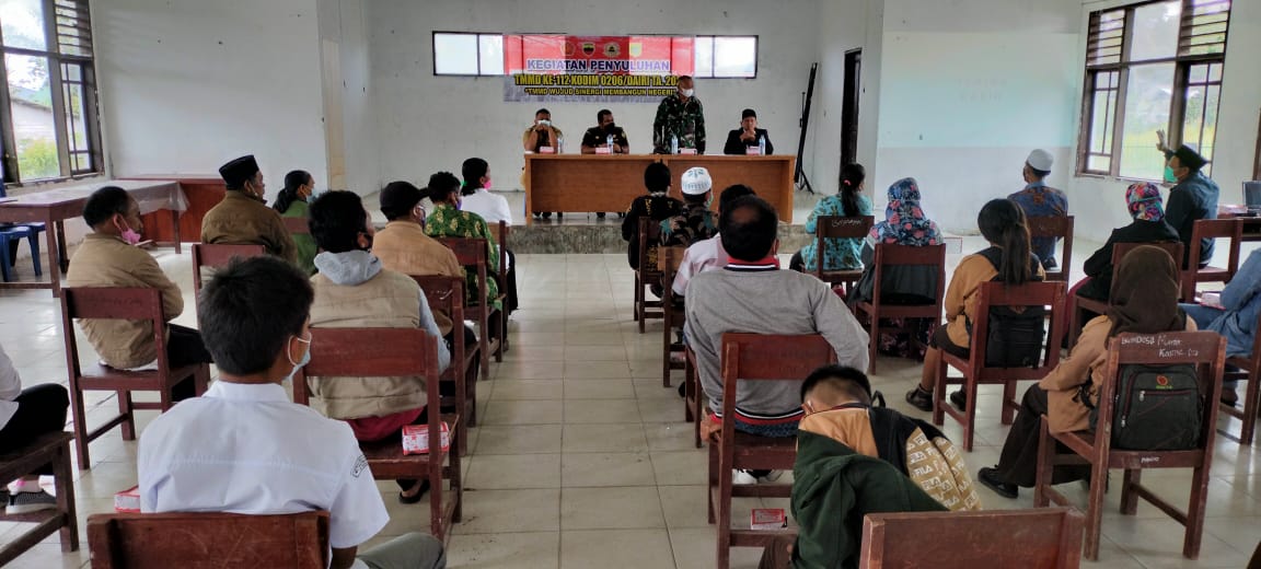 Program TMMD 112 Menggelar Kegiatan Sosialisasi Tentang Kerukunan Antar Umat Beragama
