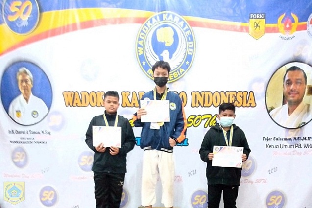 3 Atlet Karateka Raih Emas di KEJURNAS, Pelatih: Ini Berkat Dukungan dari Bupati Pakpak Bharat
