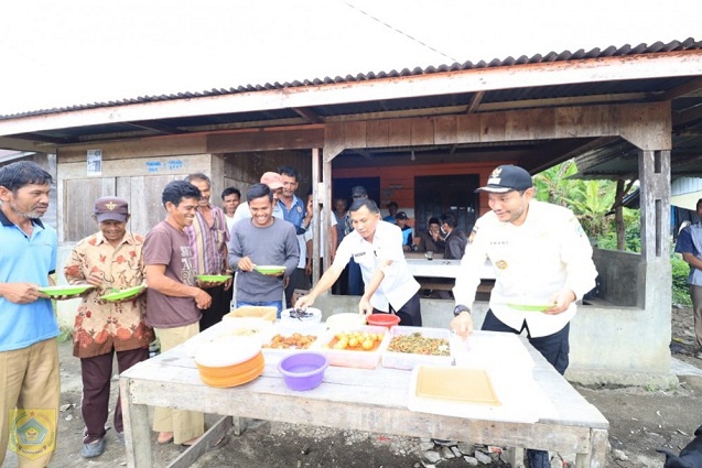 Bupati Pakpak Bharat Menghadiri Sosialisasi Tata Batas Hutan di Desa Lae Langge Namuseng