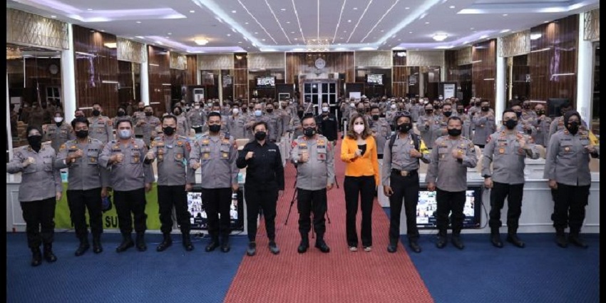 Humas Res Simalungun Ikuti Taping Commander Wish Kapolda Sumut, Tetap Bermitra dengan Media
